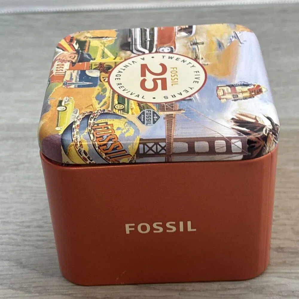 Fossil 25 Years A Vintage Revival 35 Unique Coasters NOB